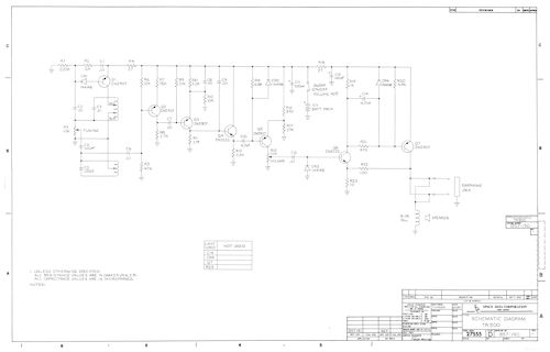 TR500 schematic