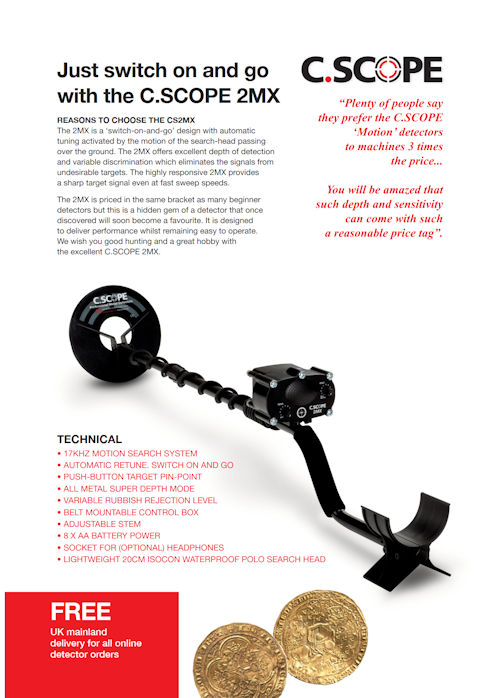 CS2MX sales sheet