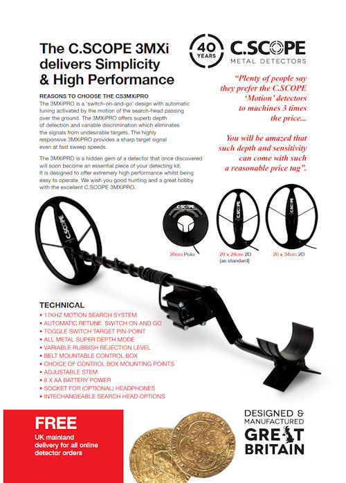 CS3MXiPro sales sheet