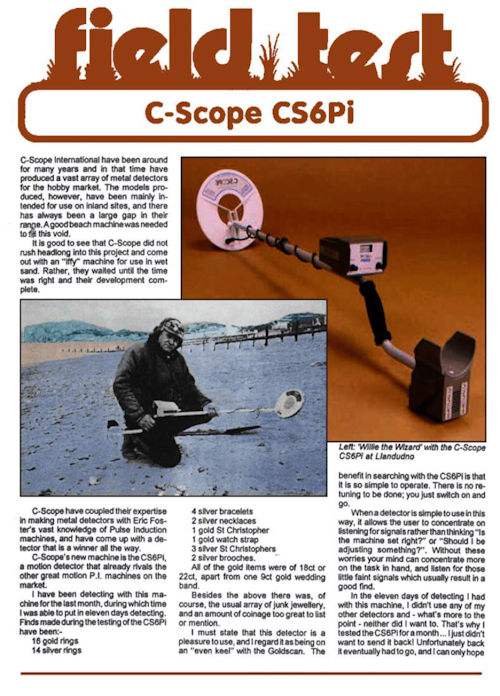 CS6Pi field test
