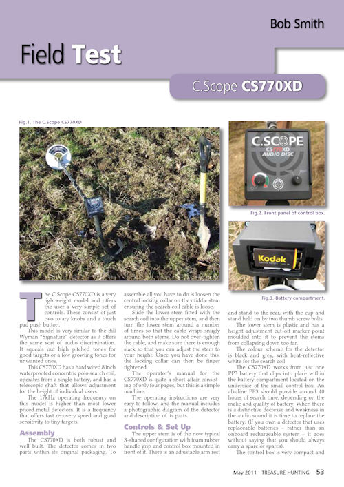 CS770XD field test